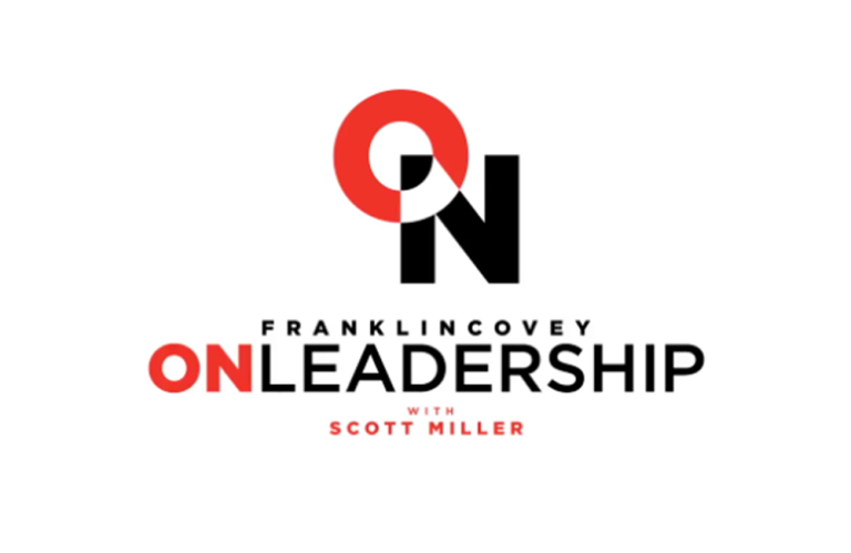 Franklin Covey on Leadership podcast logo