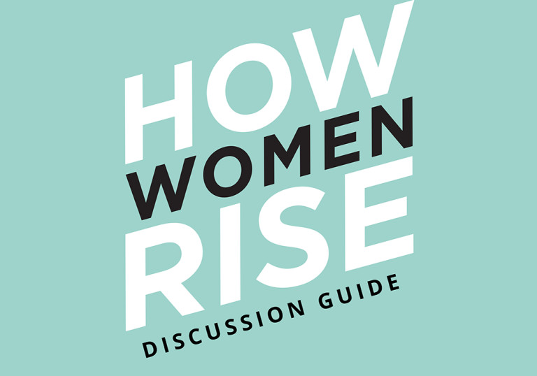 "How Women Rise" book club discussion guide
